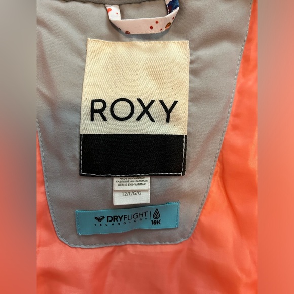 Girls Roxy winter coat - Picture 3 of 4